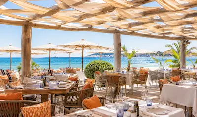 Beach club Pampelonne Ramatuelle réservation