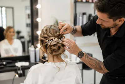 Coiffure mariage chignon Var 83