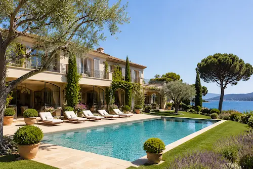 Villa de luxe gérée par conciergerie Saint-Tropez