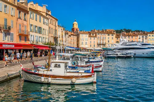 Port de Saint-Tropez agence immobilière site internet