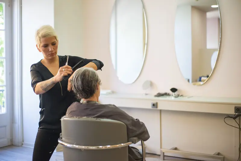 Site internet coiffeur Fréjus — réalisation Sud Web Project
