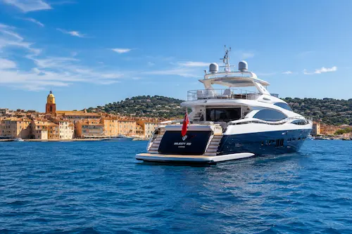 Yacht de luxe Golfe de Saint-Tropez